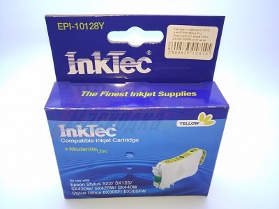 Картридж струйный InkTec EPI-10128Y [14814]