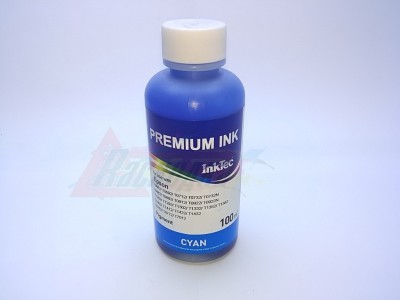 Чернила InkTec (E0013-100MC) для принтера Epson T0681/T0691/T0711/T0731/T0881/T0891/T0901/T0911/T0921/T0971/T1151/T1171/T1001/T1031, 13 серия, пигментные, синие/pigment cyan, 100 мл. [14816]