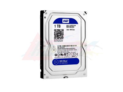 Жесткий диск WD Original Caviar Blue SATA-III 1Tb WD10EZEX (7200rpm) 64Mb 3.5" [18966]