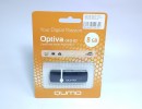 Флэш-драйв 8 ГБ QUMO Optiva 02, USB 2.0, черный [QM8GUD-OP2-black] [19030]