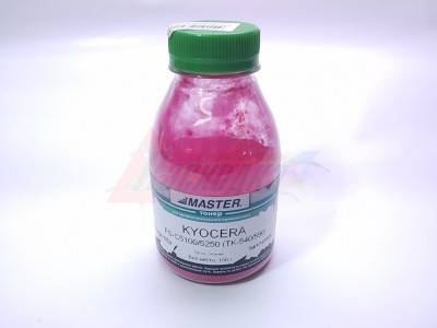 Тонер пурпурный MASTER (TK-540/TK-560/TK-590/TK-895/TK-5270/TK-8115) для KYOCERA Mita FS-C5100/5250/5300/5350/8020/8025/8525/C2026/C2126/C2526/C2626/Ecosys M6026/M6526/M8124/M8130, 100 гр./банка, magenta, 5К [19110]