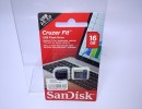 Флэш-драйв 16ГБ SANDISK Cruzer Fit, черный (SDCZ33-016G-B35) [19756]