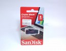 Флэш-драйв 8ГБ SANDISK Cruzer Blade BlisterVersion, черный (SDCZ50-008G-B35) [22376]