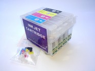 Комплект перезаправляемых картриджей IST (T1701-1704) для EPSON XP33/103/203/207/303/306/403/406/313/413 HAV3-P  auto, набор 4 шт. [Re-XP313 auto] [22742]