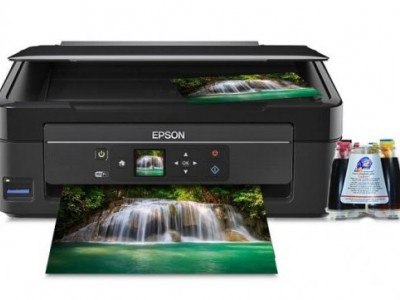 Струйное МФУ Epson Expression Home XP-323, A4, 4цв., черный (с установленной СНПЧ и чернилами) [23184]