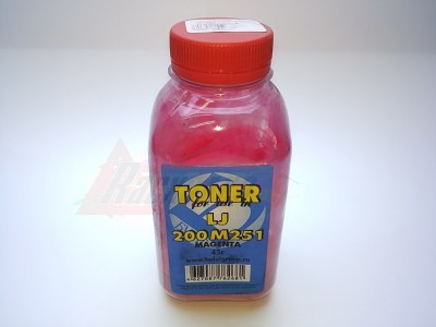 Тонер БУЛАТ для HP CLJ Pro 200 Color M251/Canon i-SENSYS LBP 7100C, пурпурный/magenta, 45 гр./банка [23851]