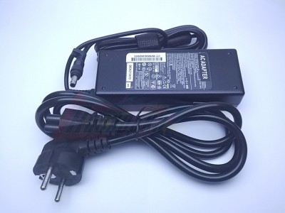Блок питания (19V/4.7A/90W) для ноутбука HP Pavilion dv6000/dv8000/dv9000, Compaq Presario M2000/2800/V2000/V2100/V2300/V2400/V2500/V2600/V4000/X1200/X1300, Compaq EVO N1000C с кабелем [24053]