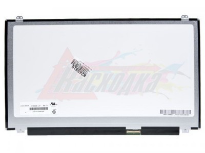 Матрица для ноутбука 15.6" Glare N156BGE-L41, WXGA HD 1366х768, 40L, светодиодная (LED) Samsung, slim уши В/Н [24289]