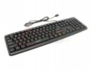 Клавиатура проводная Gembird, USB, черная (KB-8320U-BL) USB, черная, 104 клавиши [24345]