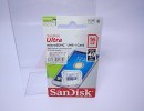 Карта памяти Sandisk 16ГБ, класс 10, microSDHC, без адаптера [UHS-I SDSQUNB-016G-GN3MN] [24640]