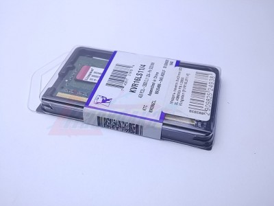 Модуль памяти SoDimm DDR 3L 4096Mb PS-12800 Kingston [KVR16LS11/4] [24938]