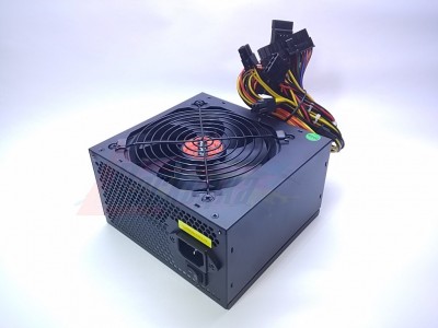 Блок питания Exegate [EX219463RUS] 500W ATX-XP500 Вт OEM, black, 12cm fan, 24+4pin, (6+2)pin PCI-E, 3*SATA, 1*FDD, 2*IDE [25556]