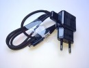 Зарядное устройство для Samsung с кабелем micro USB AAA черный [25842]