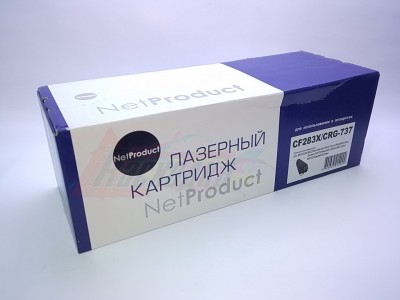 Картридж NetProduct N-CF283X (№737,) [25951]