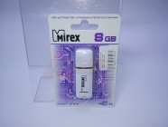 Флеш-драйв 8ГБ MIREX USB2.0 Knight White (13600-FMUKWH08) [26008]