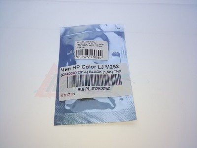 Чип (CF400A/201A) к картриджу HP CLJ Pro M252/M277, 1500 копий, черный/black (TONEX)  [26069]