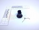 Флажок сброса счетчика картриджа (TN-241Bk/C/M/Y) картриджа (Reset Lever) для Brother HL-3140/3150/3170/DCP-9020/MFC-9130/9140/9330/9340 (Delacamp) [26245]