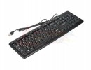 Клавиатура проводная Gembird, USB, черная (GK-100) Гарнизон [26259]