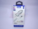 АЗУ (Micro USB) 2.1A (провод неразъемный) INKAX CВ-33 белый [26828]