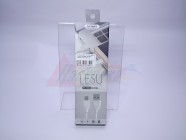 Кабель USB -  TYPE-C REMAX (Lesu) [RC-050a] круглый белый (1м) /max 2.1A/ [26842]