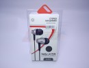 Наушники внутриканальные WALKER H310 (темно-серый) [26846]