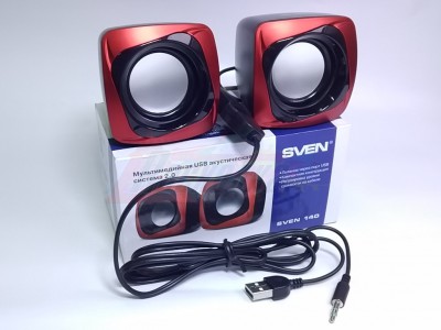 Колонки Sven 140 (2x2,5Вт, USB питание)    [27149]
