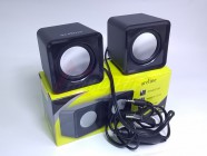 Колонки 2.0 Aceline ASP-100 [2x3Вт, пластик, 3,5 mm, USB-питание, черный] [27151]