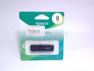 Флэш-драйв 8ГБ Apacer AH 333, черный (AP8GAH333B-1) [27158]
