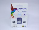 Карта памяти A-Data 8ГБ, стандарт SDHC, класс 10 (ASDH8GUICL-10-R) [27169]