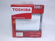 Внешний накопитель HDD TOSHIBA Portable 2.5" 500GB, USB 3.0, Stor.e Canvio Connect II (HDTC805EW3AA)  [27367]