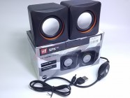 Колонки 2.0 Defender SPK-33 (2x2, 5Вт, USB-питание, черный) [65633] [27525]