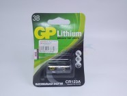 Батарейка GP CR123A Lithium 3.0V (1 шт., блистер) [GPCR123A-2CR1] [27666]