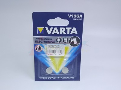 Батарейка VARTA PRO V13GA/LR44, 1.5V (2 шт., блистер) алкалиновая [27787]