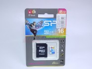 Карта памяти Silicon Power Elite 16ГБ, стандарт microSD, класс 10+, UHS-I, с адаптером SD (SP016GBSTHBU1V20SP) [27810]