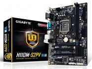 Материнская плата GigaByte GA-H110M-S2PV , Soc-1151, H110,  DDR4, COM, mATX, Retail [28107]
