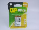 Батарейка GP Ultra AA LR6 (2шт. блистер) [GP15AU-2CR2/GP15AU-BC2] алкалиновая [28985]