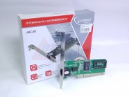 Сетевая карта Gembird NIC-R1 (10/100Mbps,RTL8139C,PCI) [00998] [29219]